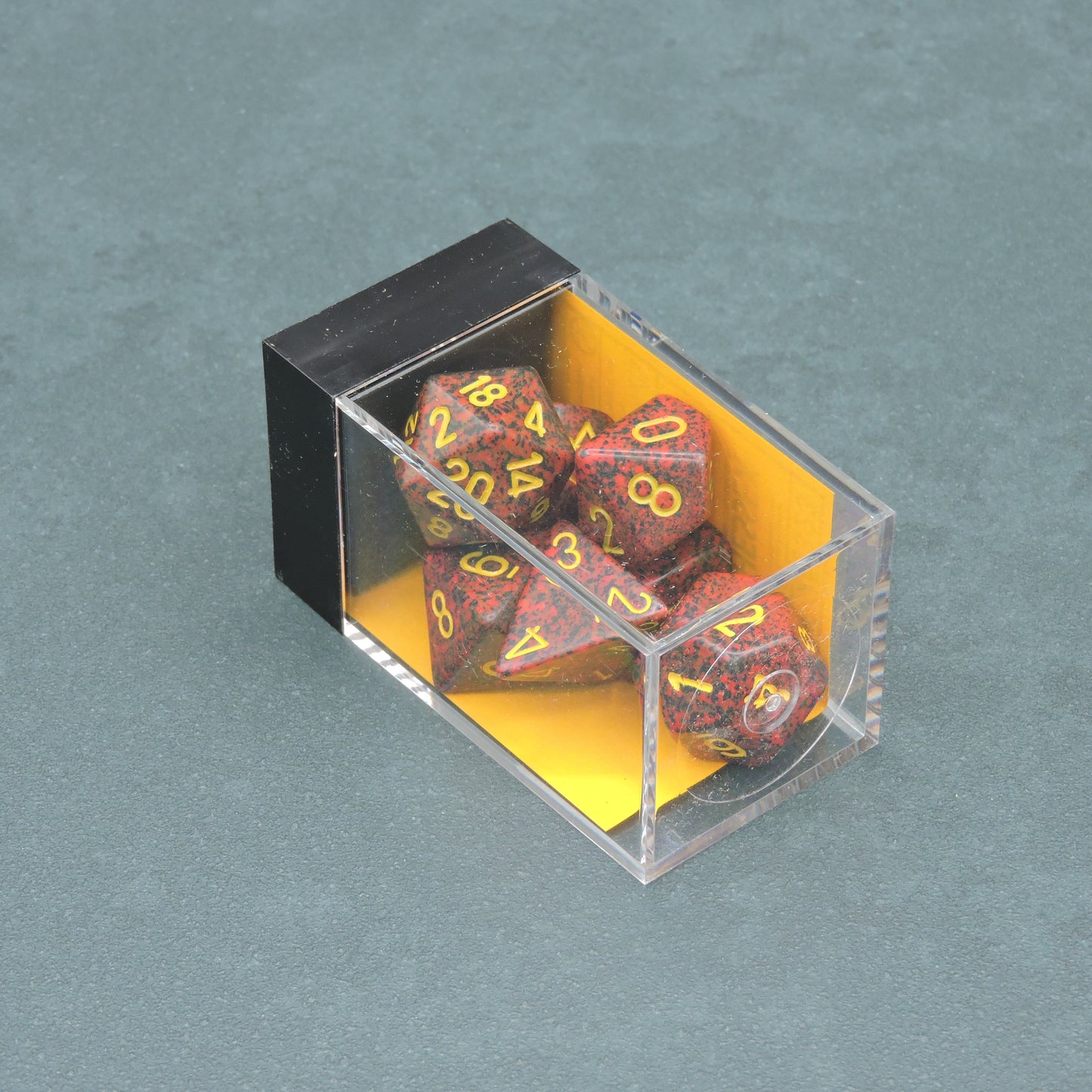Mercury Speckled Polyhedral 7-die Set