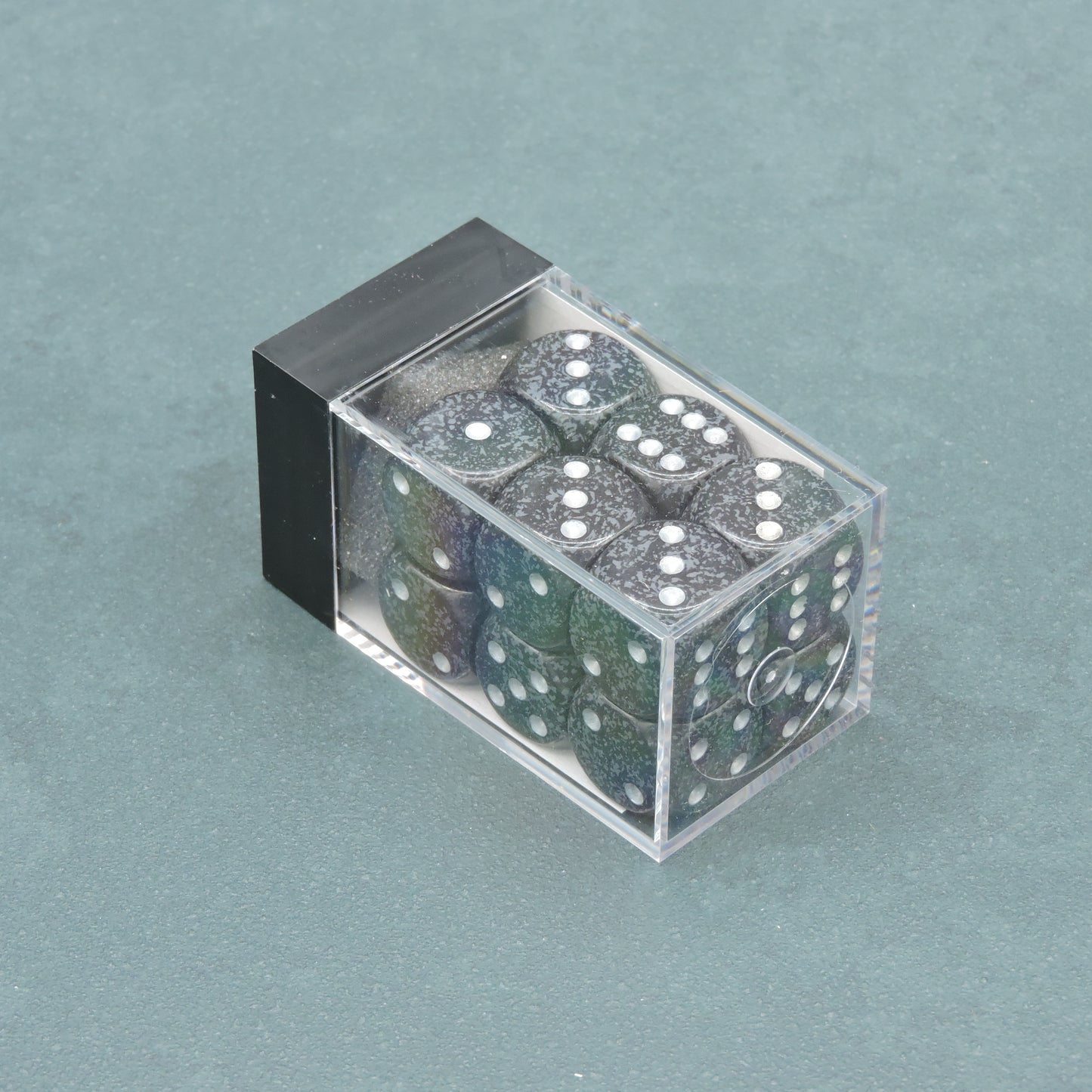 Ninja Speckled 16mm d6 Dice Block (12 dice)