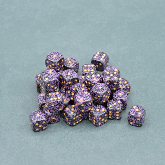 Hurricane Speckled 12mm d6 Dice Block (36 dice)