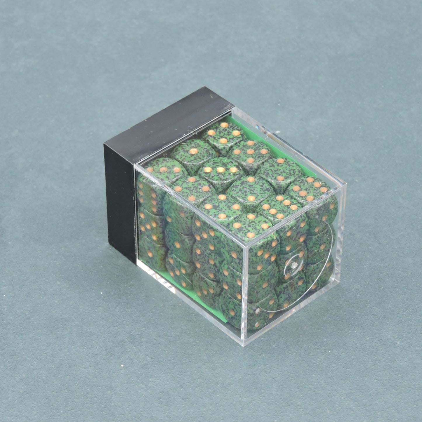 Golden Recon Speckled 12mm d6 Dice Block (36 dice)