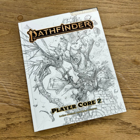 Pathfinder 2e Player Core 2 (sketch cover)