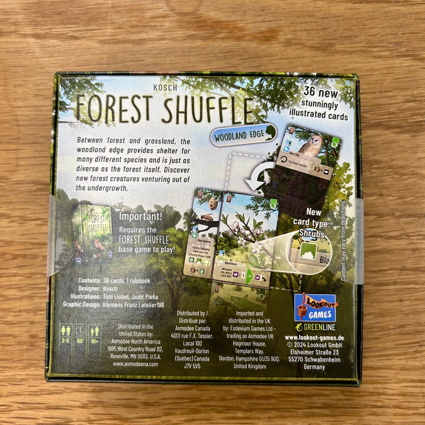 Forest Shuffle: Woodland Edge Expansion