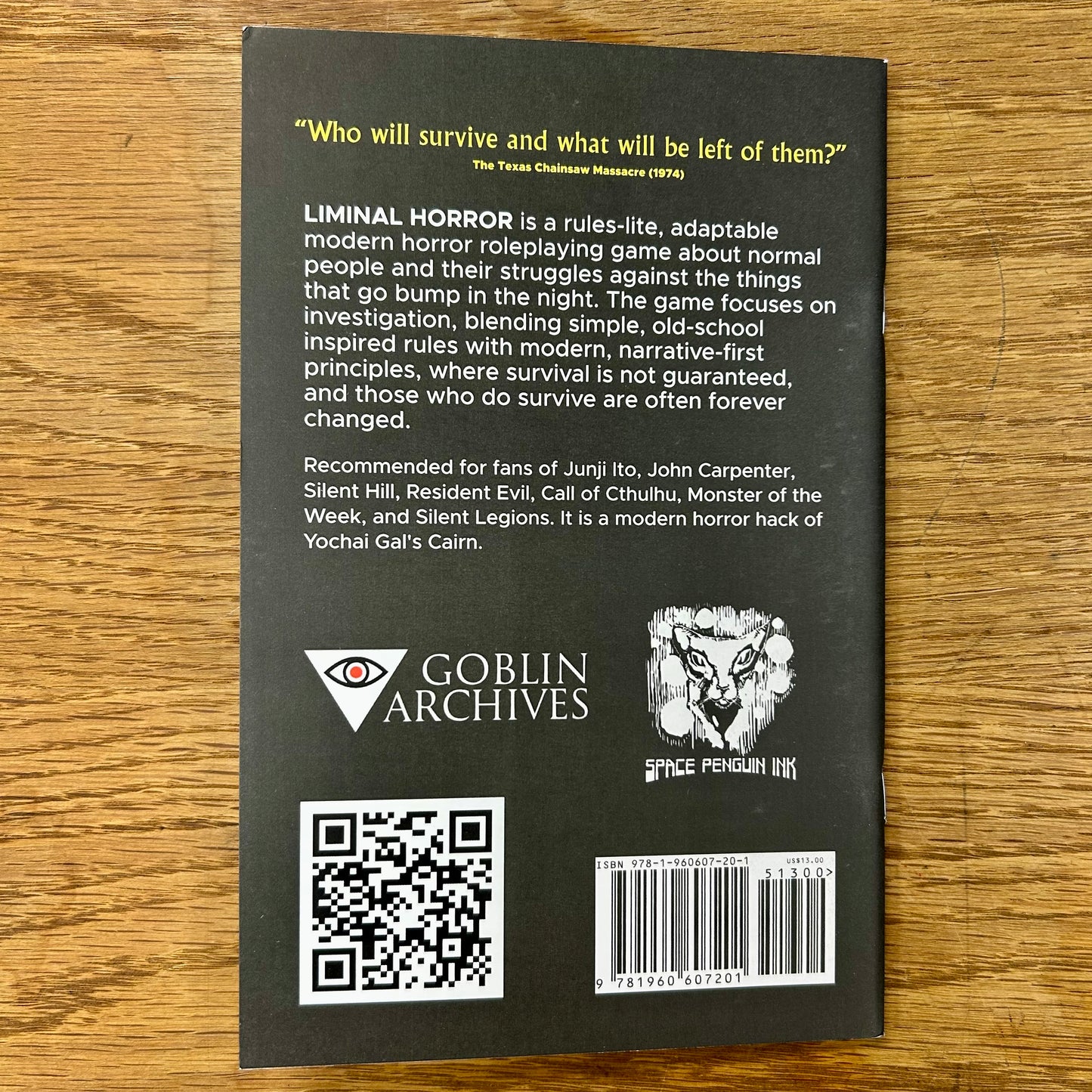 Liminal Horror: Investigators