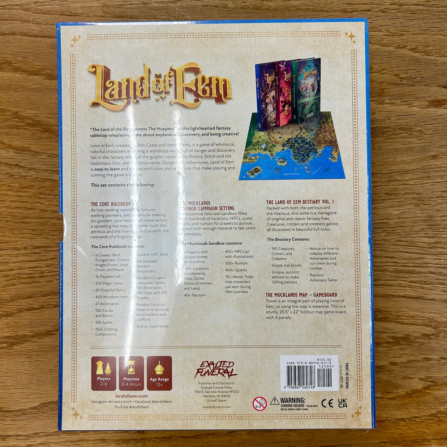Land of Eem: Standard Box Set