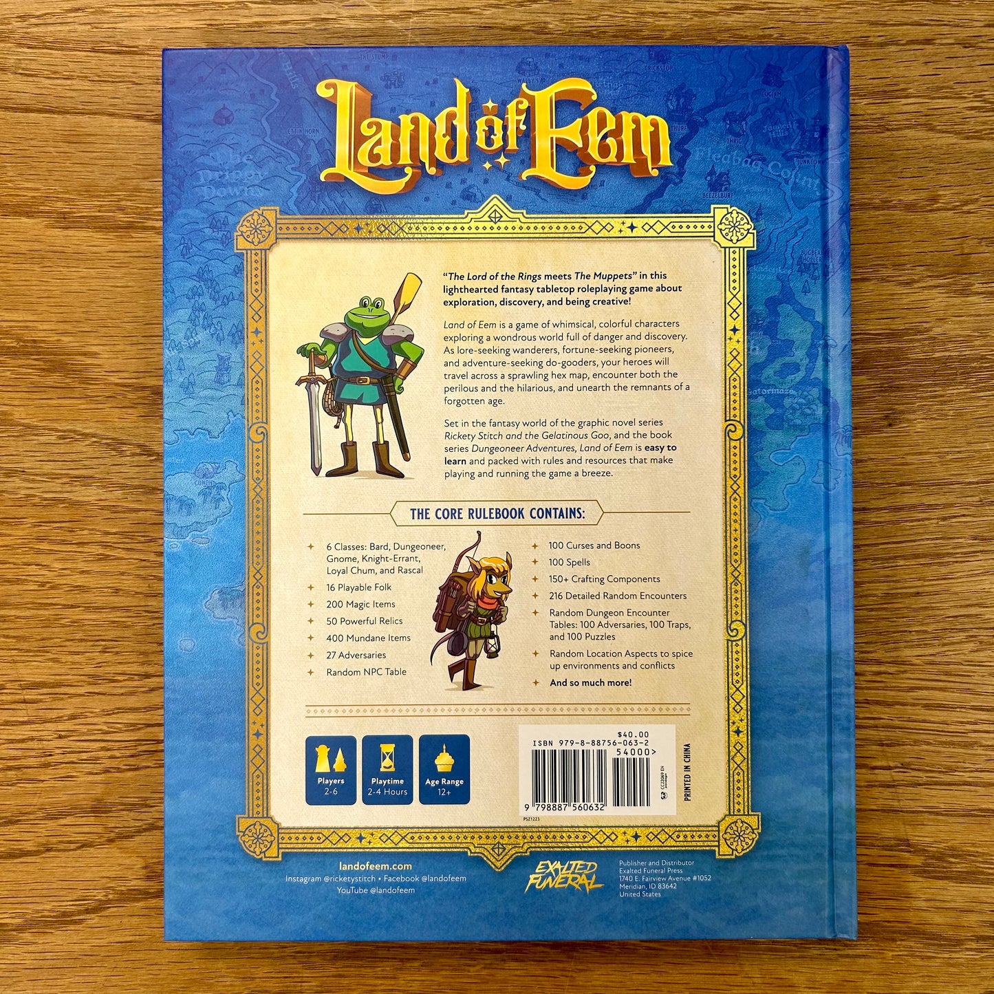 Land of Eem: Core Rulebook