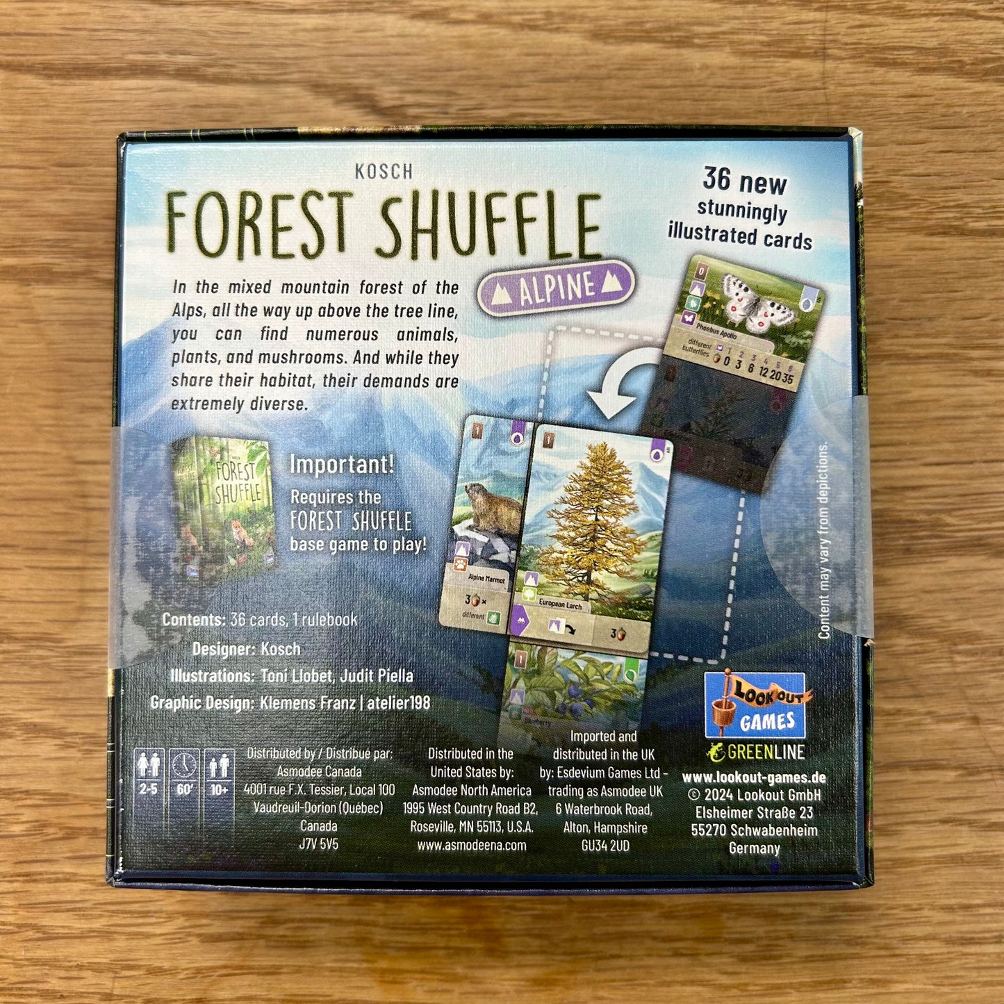 Forest Shuffle: Alpine Expansion