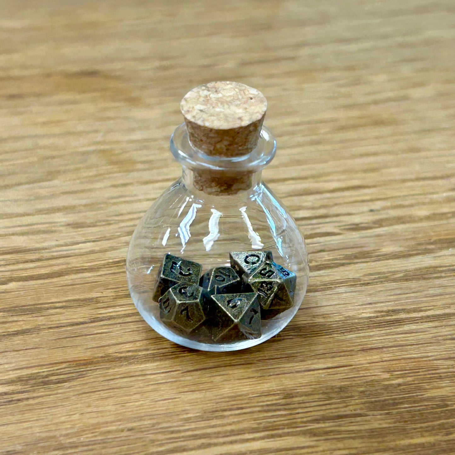 Unseelie Mini Metal Polyhedral Die Set