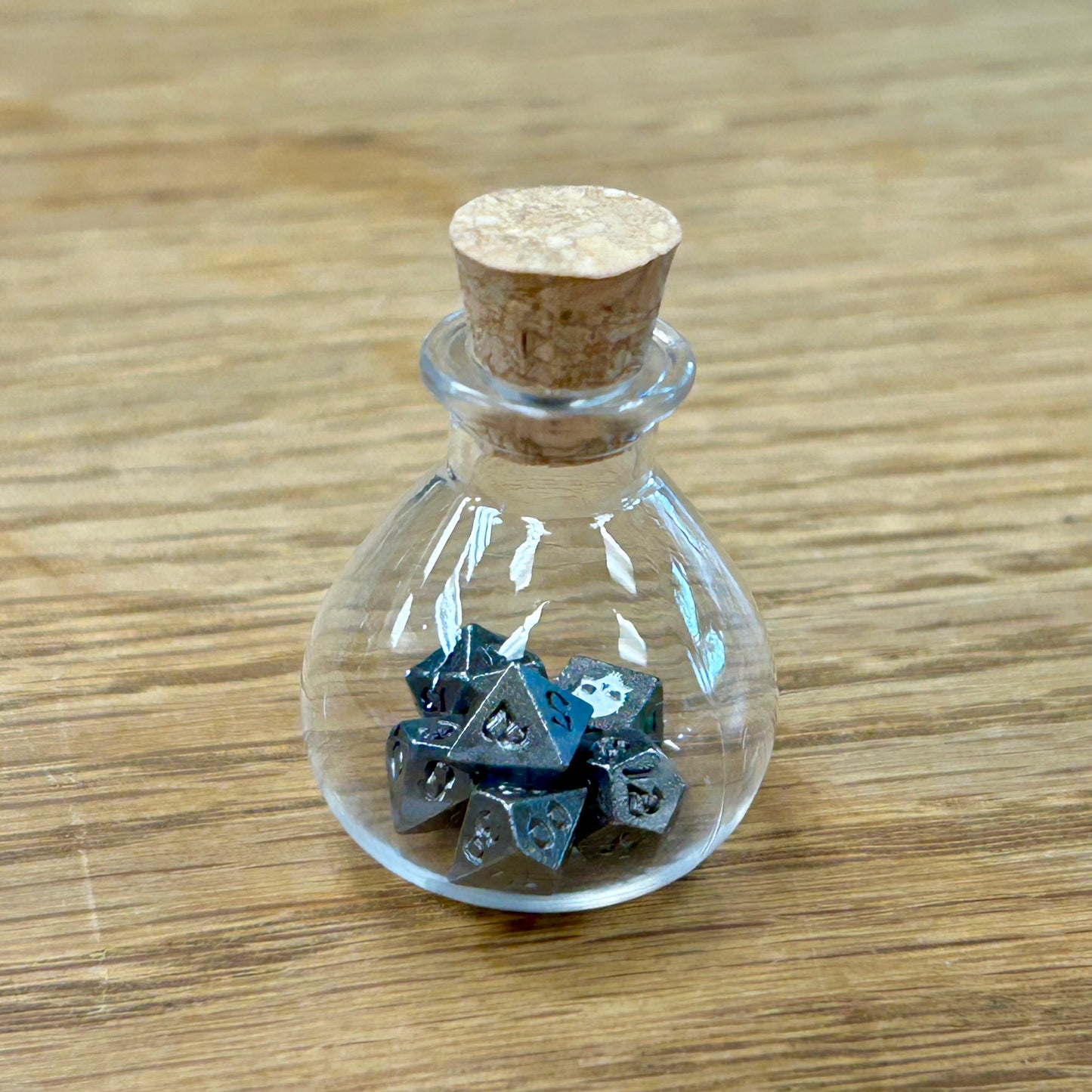 Unseelie Mini Metal Polyhedral Die Set