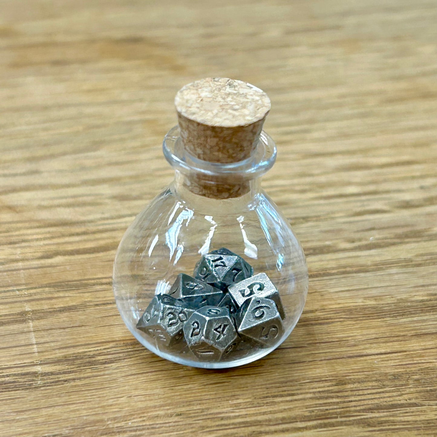 Unseelie Mini Metal Polyhedral Die Set