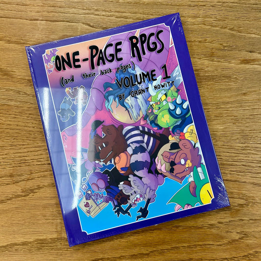 One-Page RPGs Volume 1