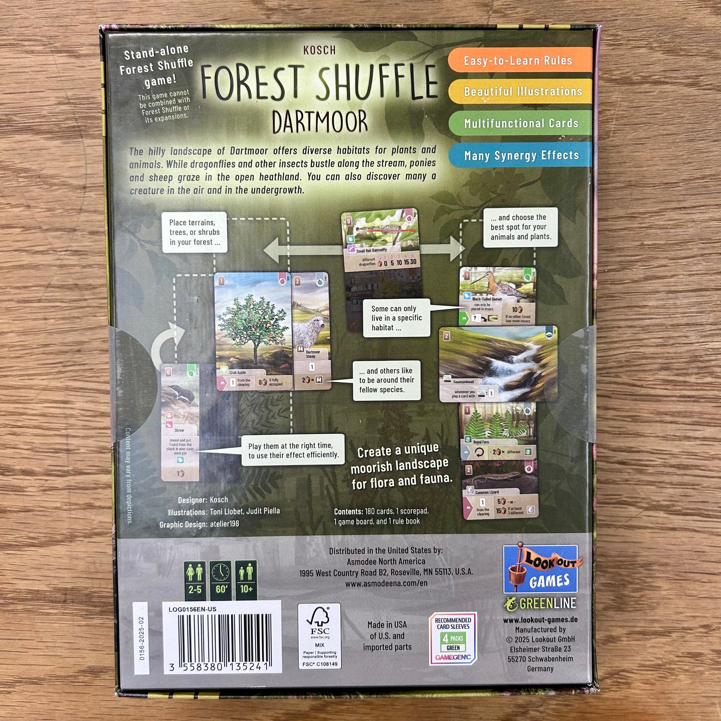 Forest Shuffle: Dartmoor