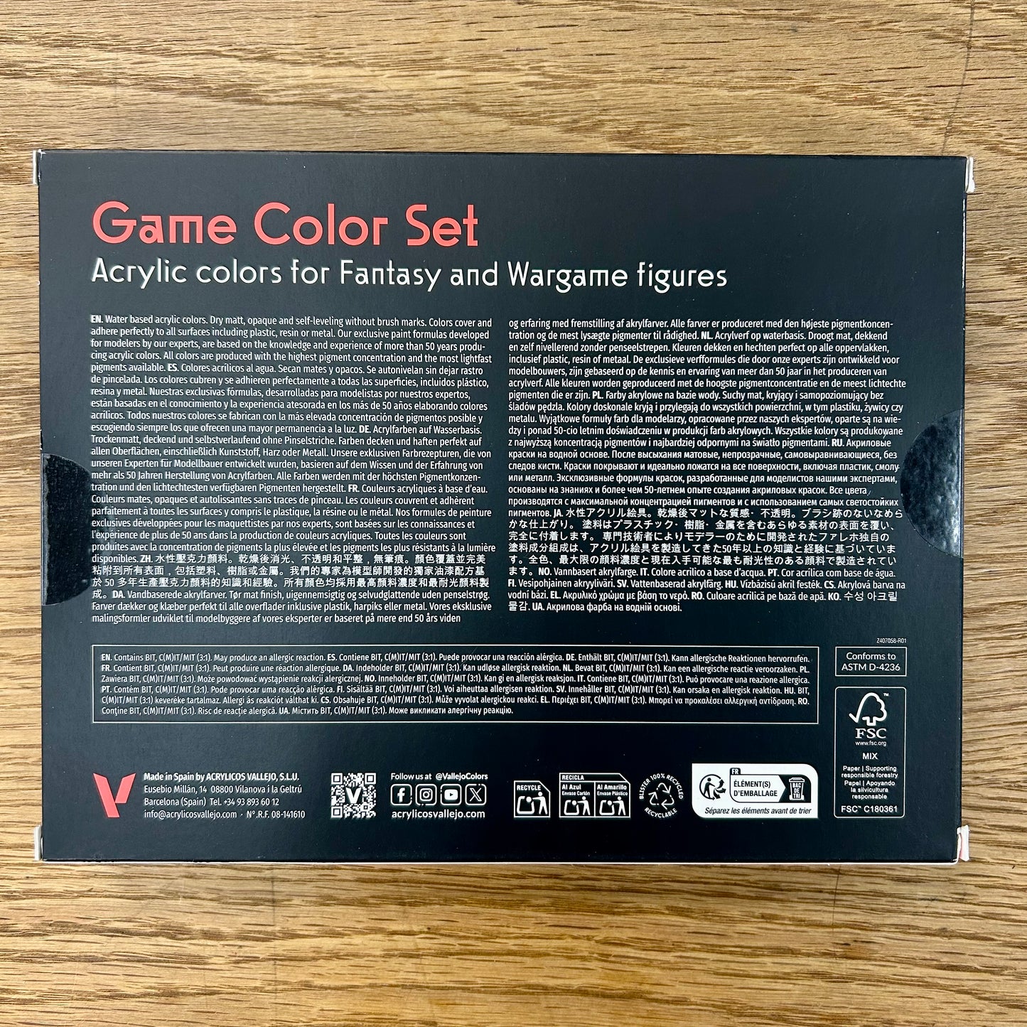 Game Color Set: Introduction