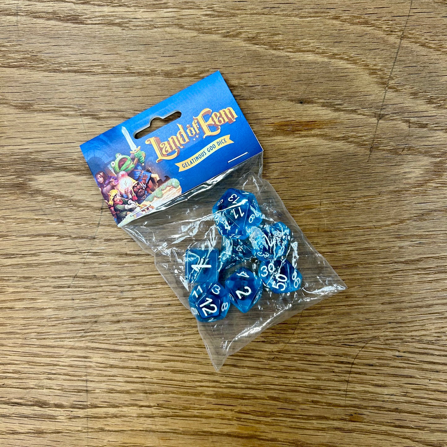 Gelatinous Goo Polyhedral 7-die Set