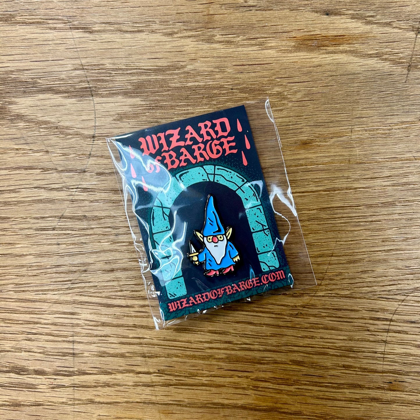 Stabby Gnome Enamel Pin