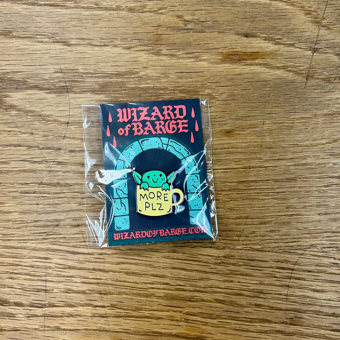 Coffee Goblin Enamel Pin