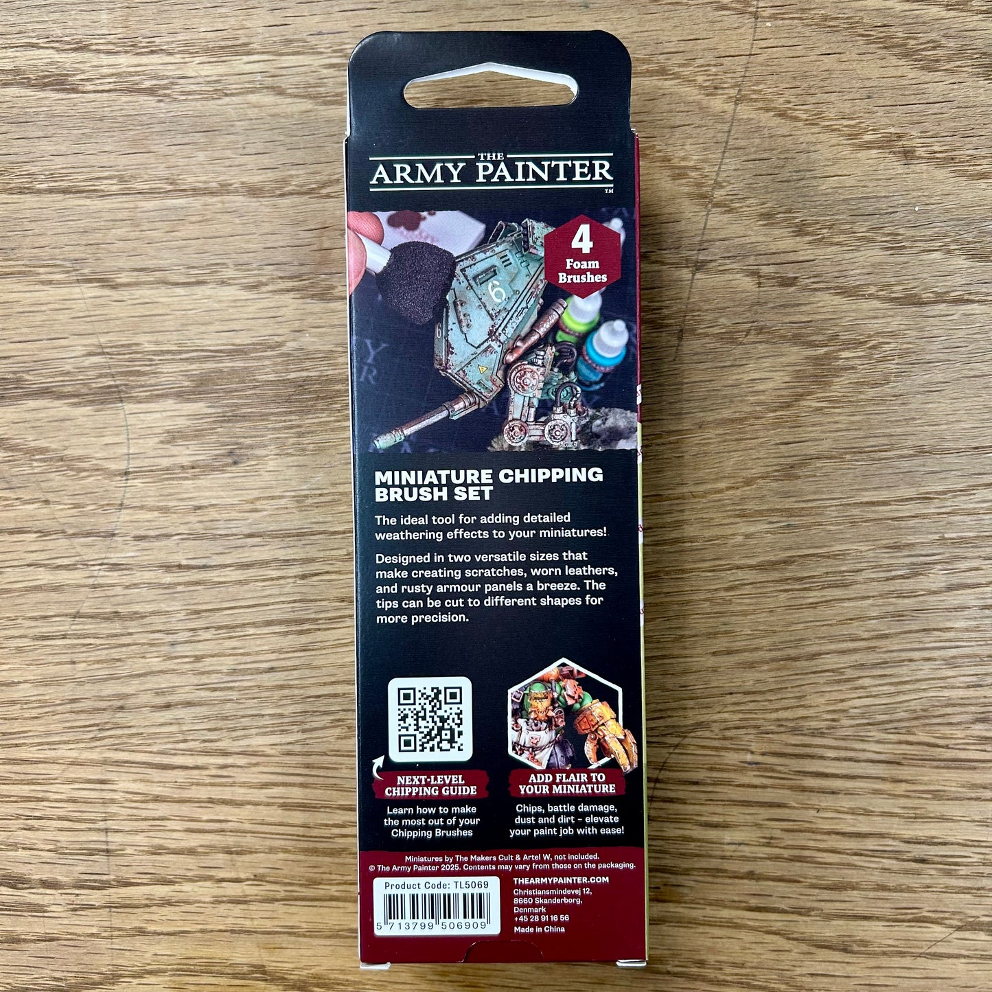 Miniature Chipping Brush Set