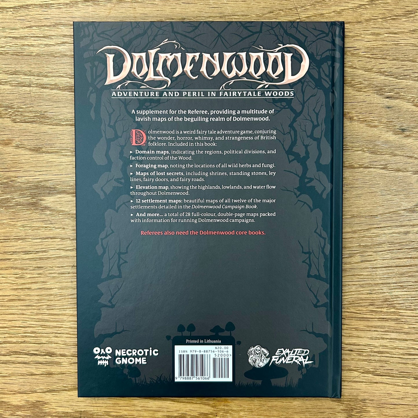 Dolmenwood: Maps Book
