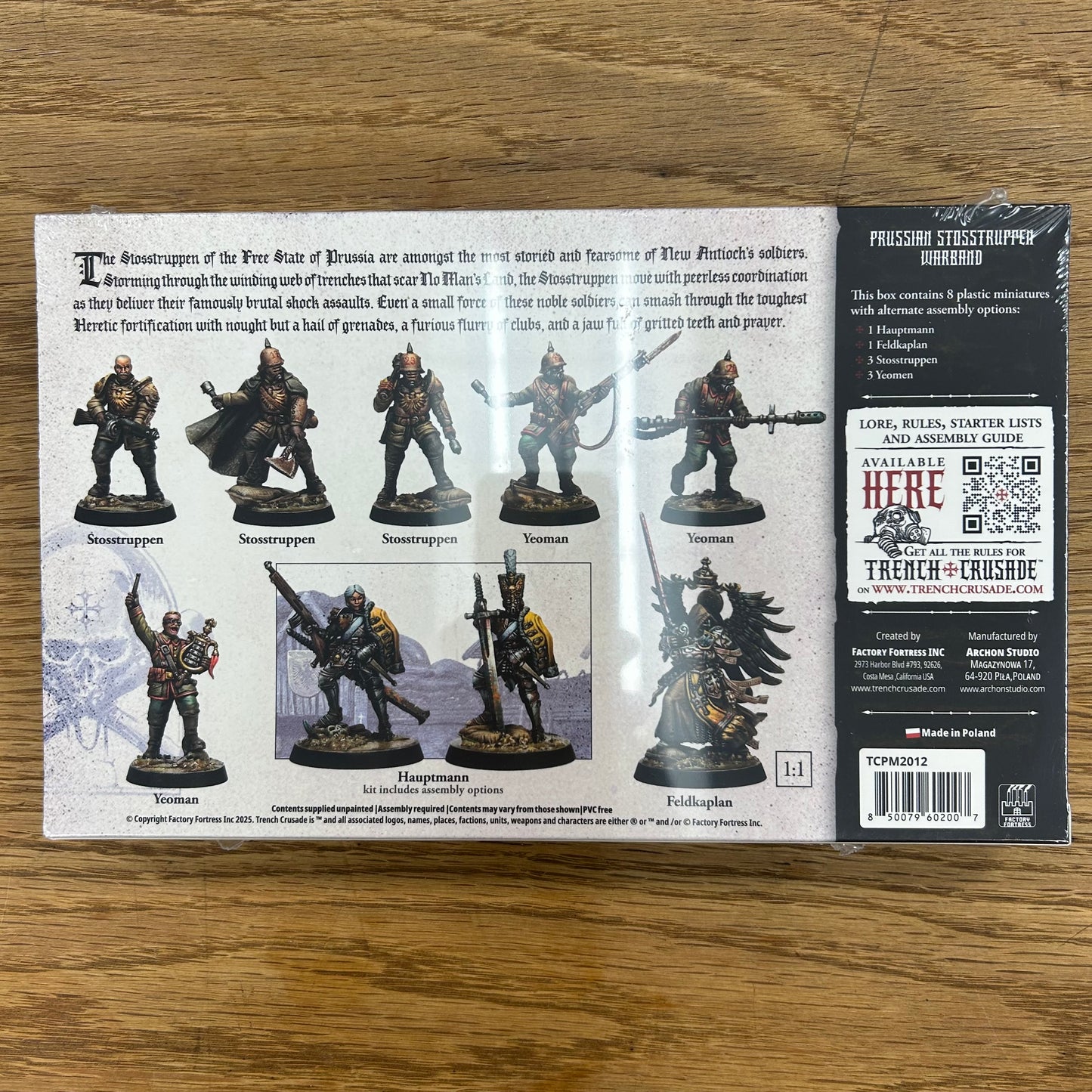 Trench Crusade: Prussian Stosstruppen Warband