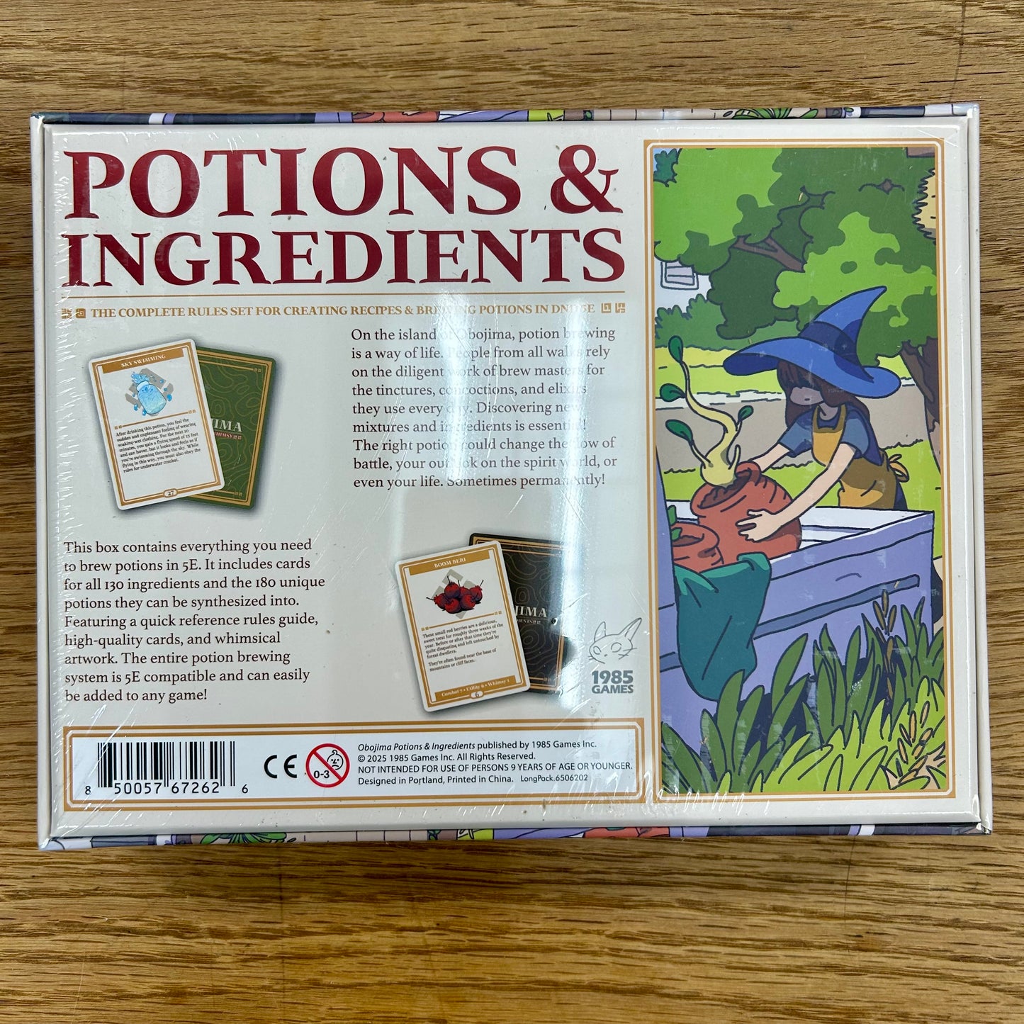 Obojima: Potions & Ingredients