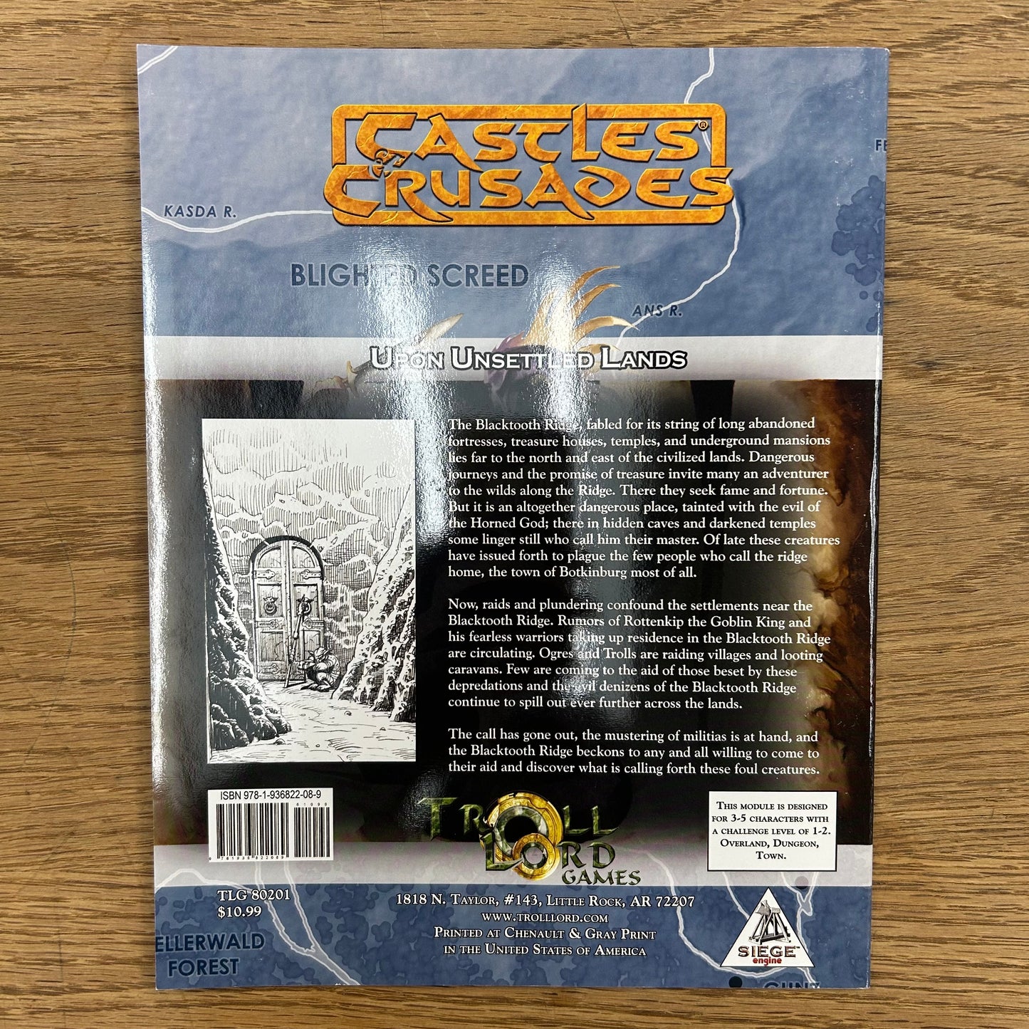 Castles & Crusades Assault on Blacktooth Ridge