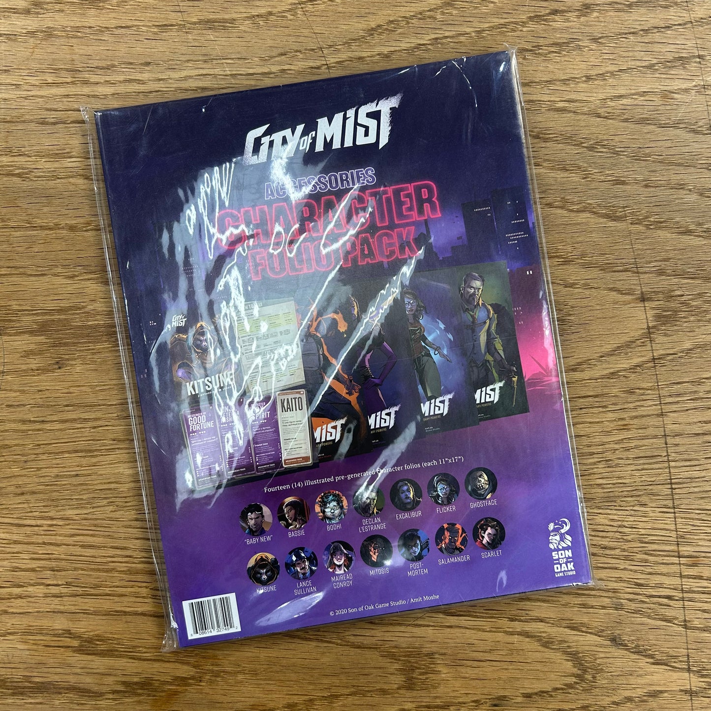 City of Mist Character Folio Pack