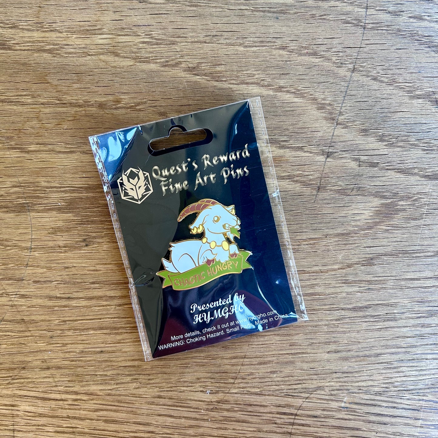 Chaotic Hungry Goat Pin