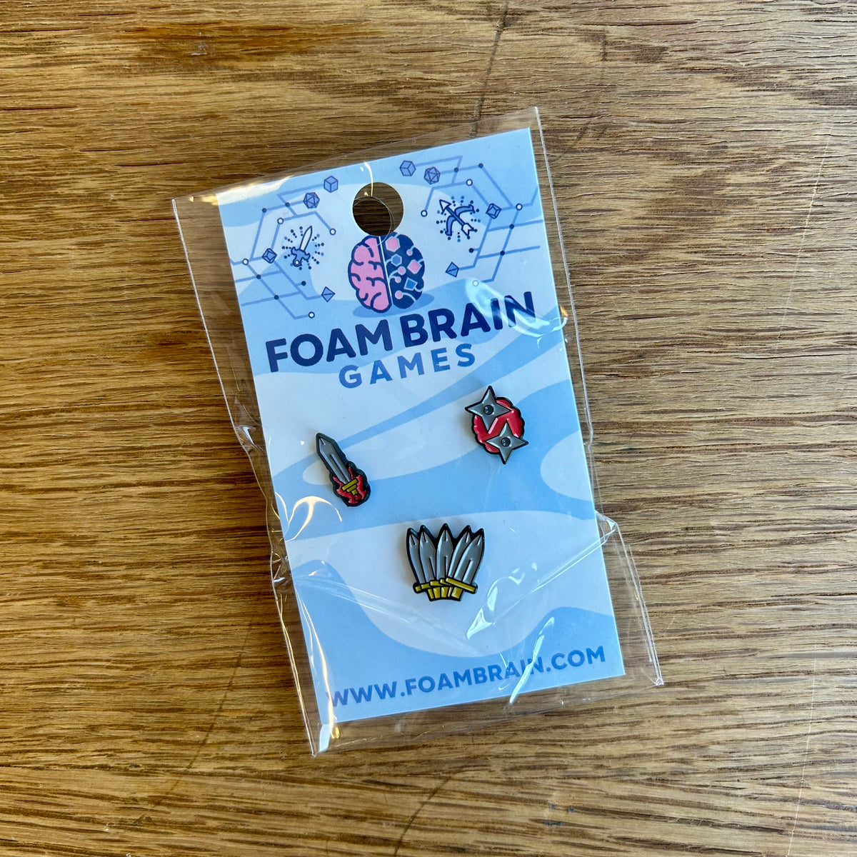 Mini Pins: Weapons Pack