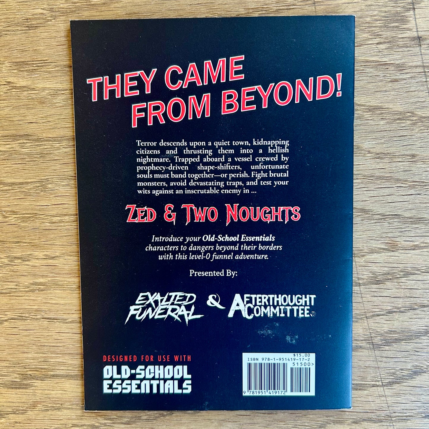 Zed & Two Noughts