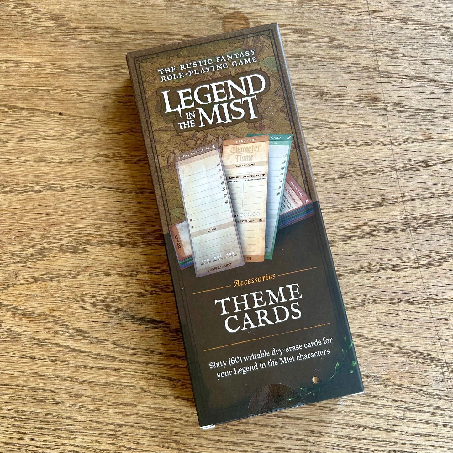 Legend in the Mist: Theme Cards