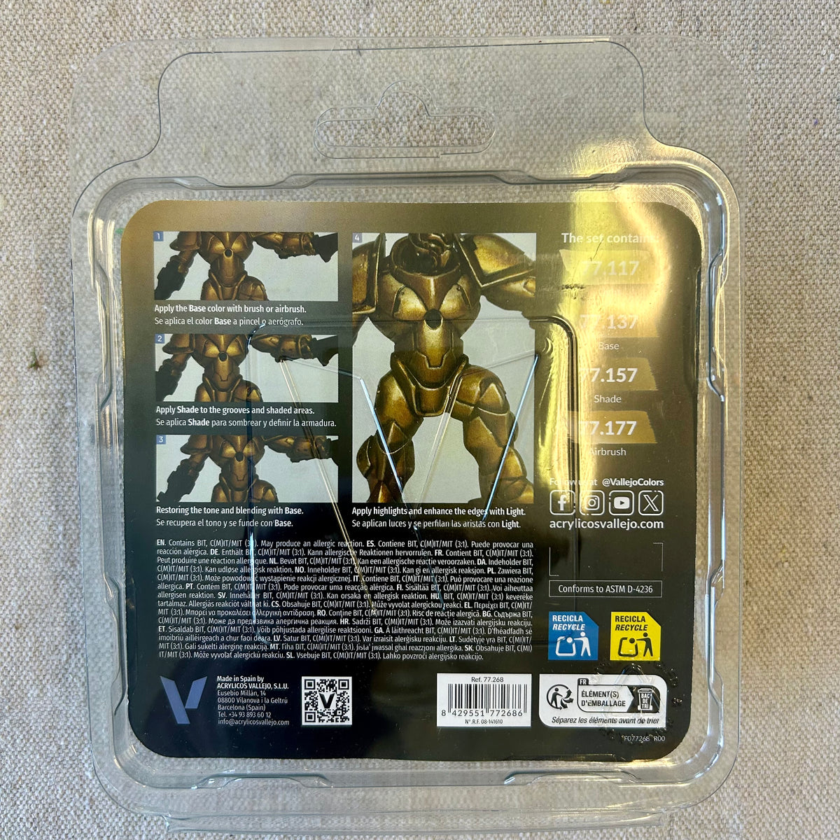 Arcane Gold Paint Set