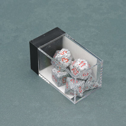 Granite Speckled Polyhedral 7-die Set