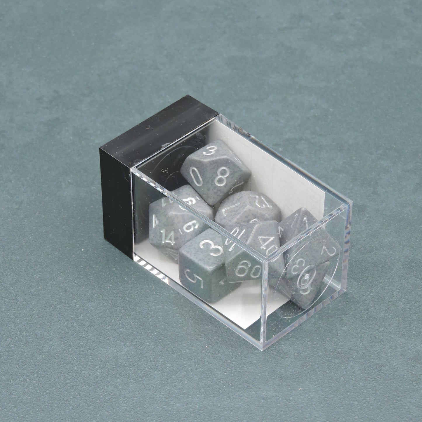 Hi-Tech Speckled Polyhedral 7-die Set