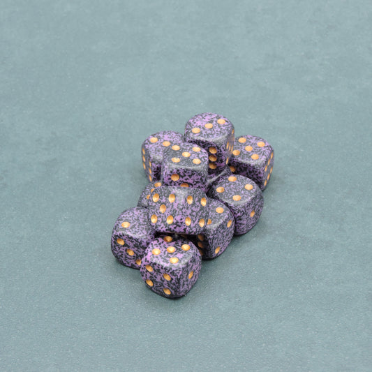 Hurricane Speckled 16mm d6 Dice Set