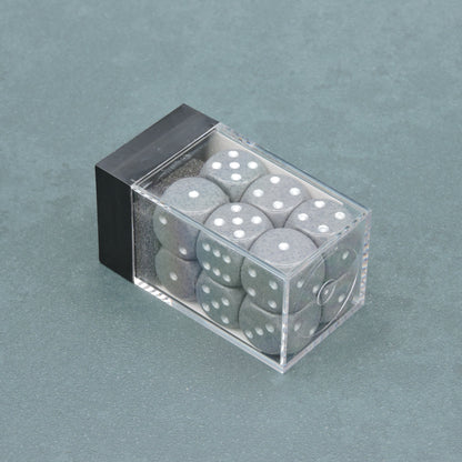 Hi-Tech Speckled 16mm d6 Dice Block (12 dice)