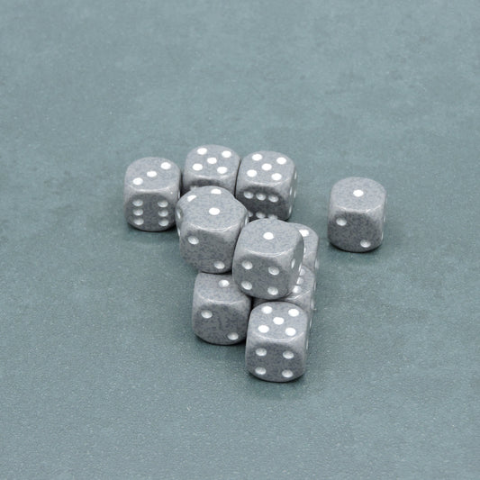 Hi-Tech Speckled 16mm d6 Dice Block (12 dice)