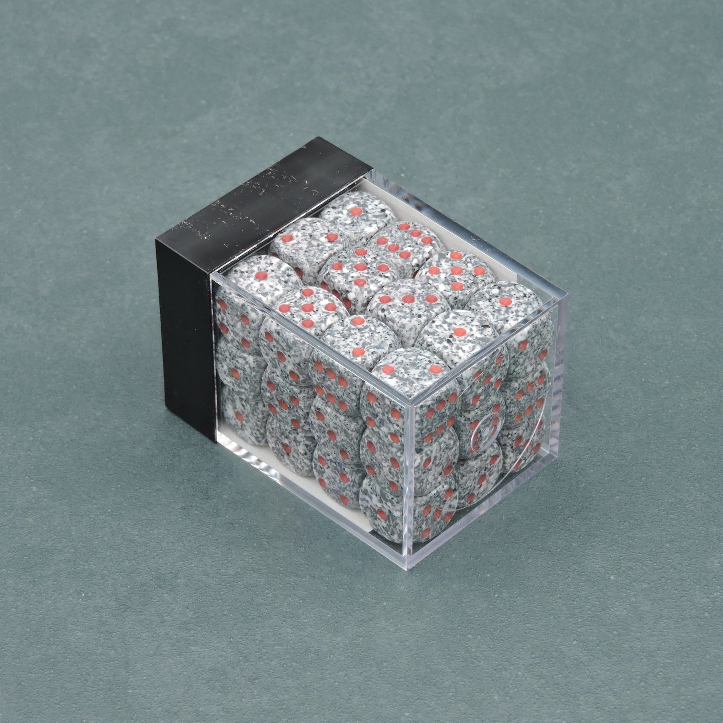 Granite Speckled 12mm d6 Dice Block (36 dice)