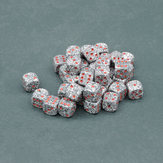 Granite Speckled 12mm d6 Dice Block (36 dice)