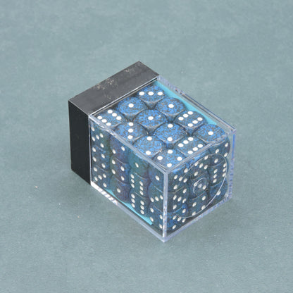 Stealth Speckled 12mm d6 Dice Block (36 dice)