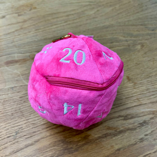 D20 Dice Bag (Pink)