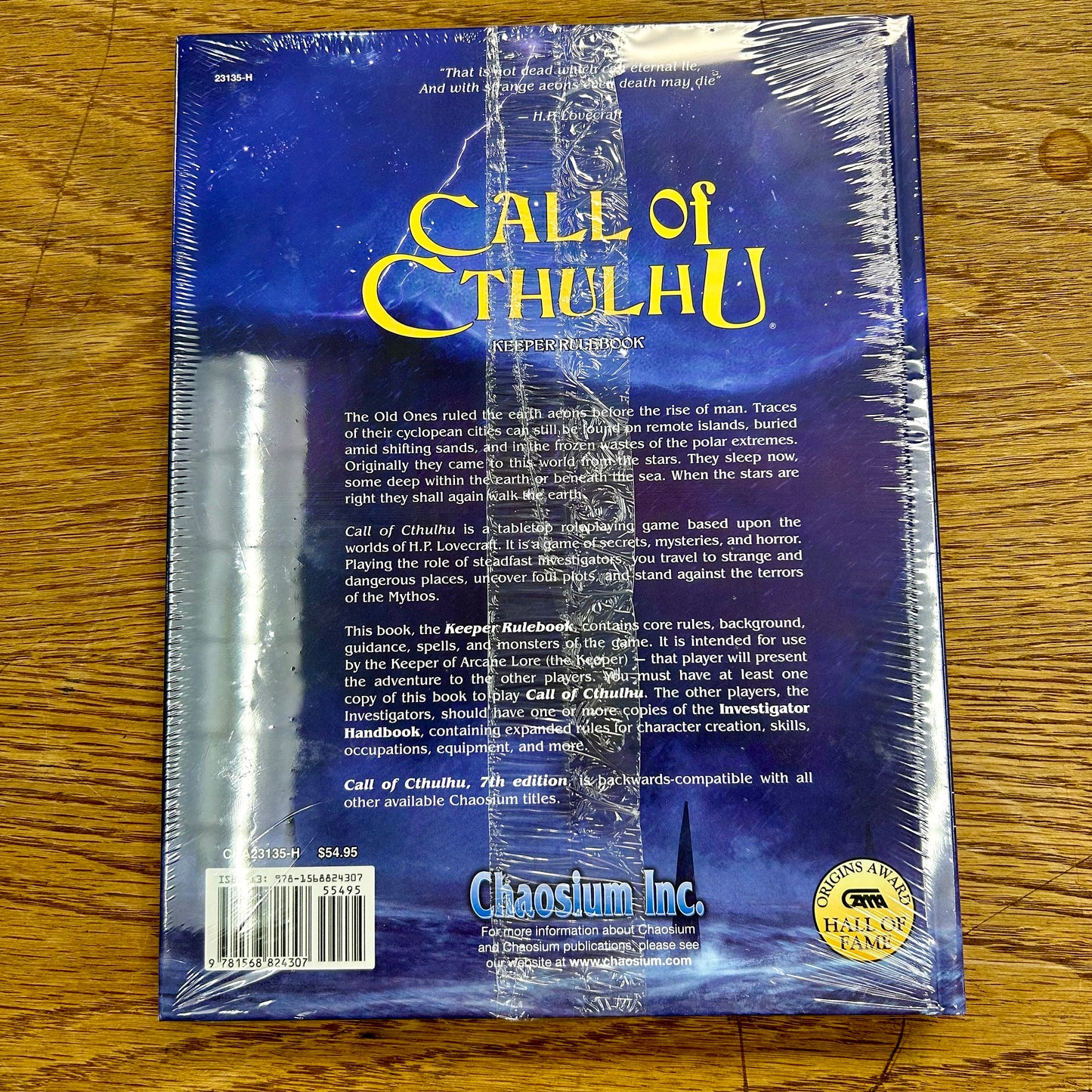 Call of Cthulhu Keeper Rulebook