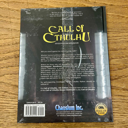 Call of Cthulhu Investigator Handbook