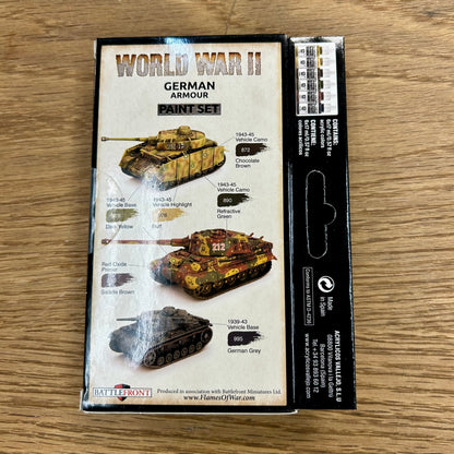 World War II Paint Set: German Armour