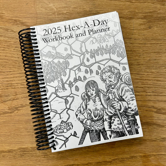 2025 Hex-A-Day Workbook and Planner