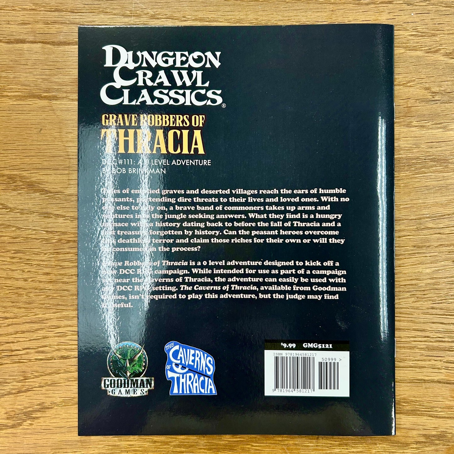 DCC #111: Grave Robbers of Thracia
