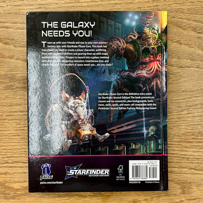 Starfinder 2e Player Core (retail cover)
