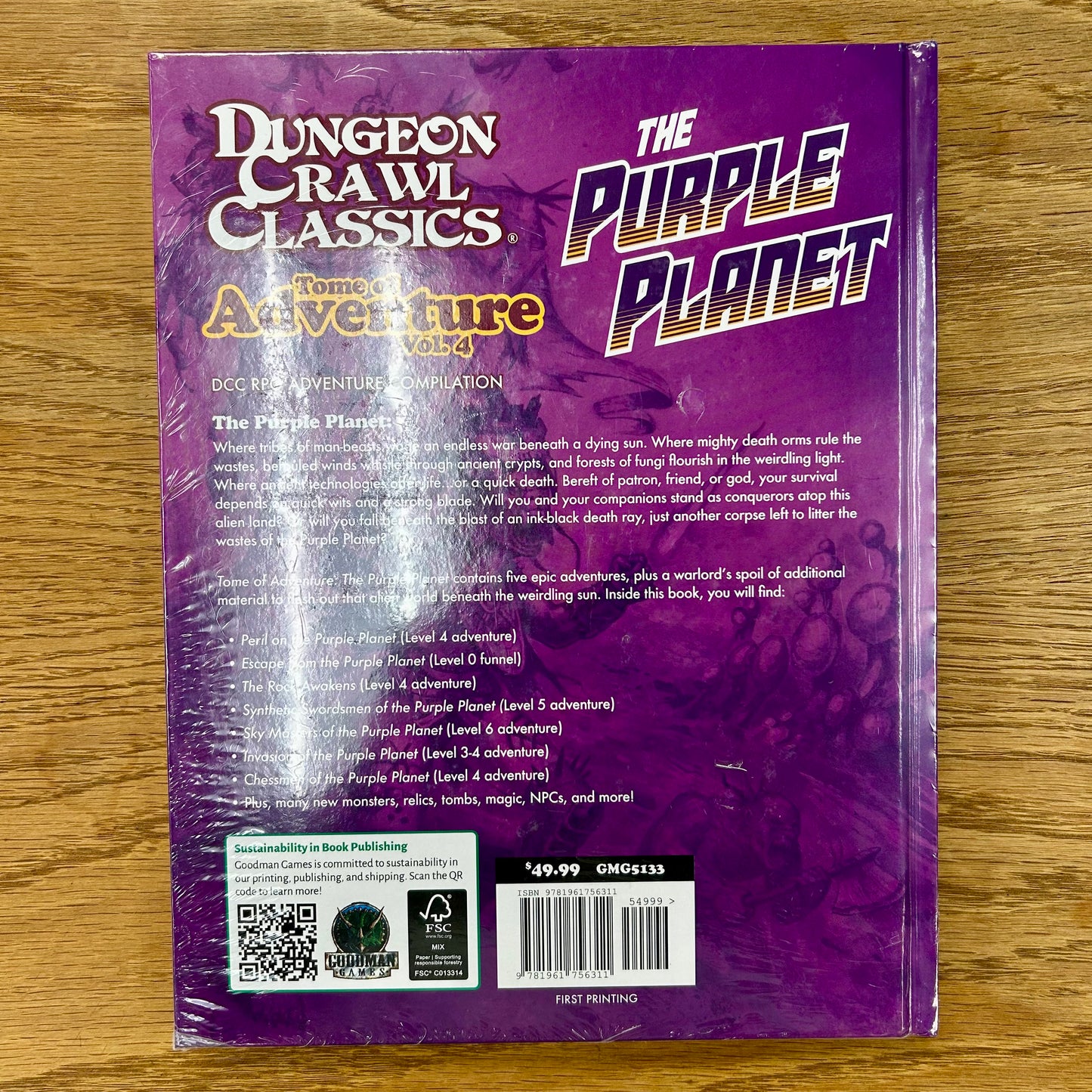 DCC Tome of Adventure Vol. 4: The Purple Planet