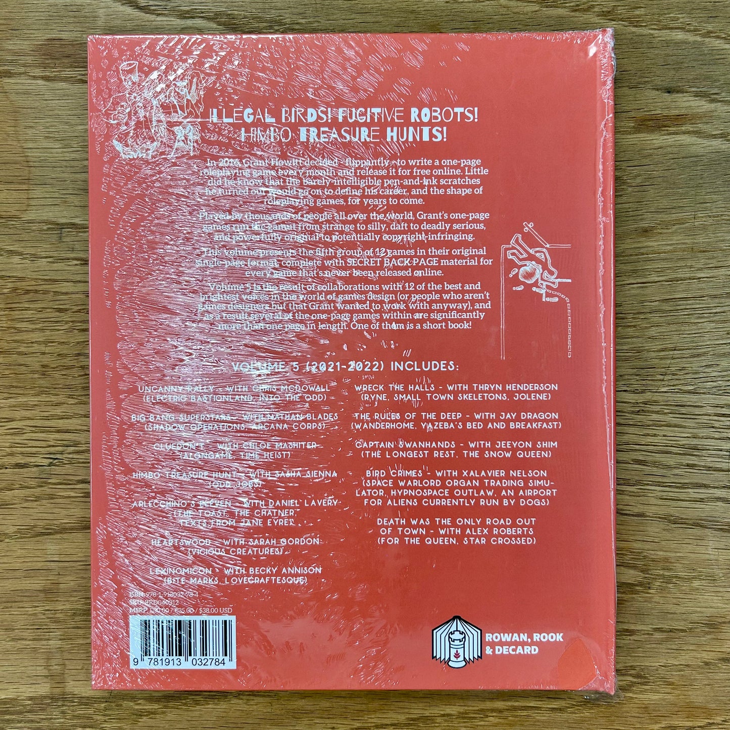 One-Page RPGs Volume 5
