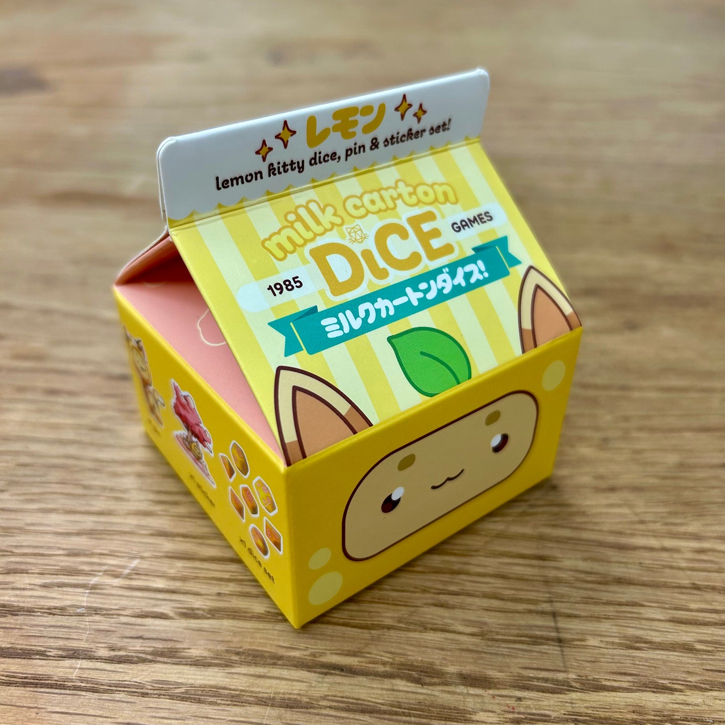 Milk Carton Dice