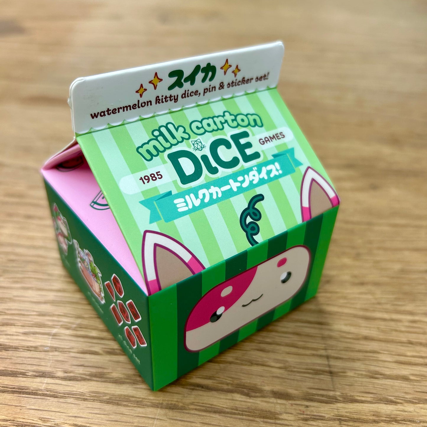 Milk Carton Dice
