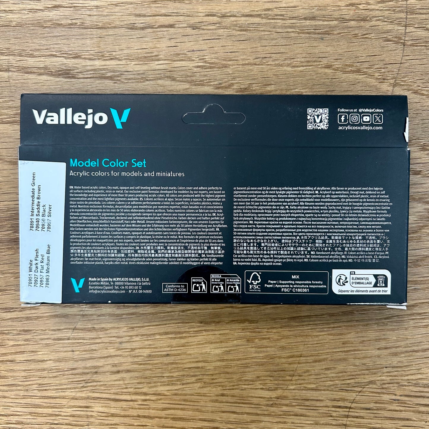 Model Color Set: Wargames Basics